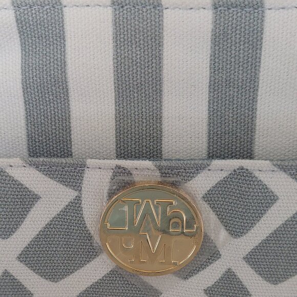 NEW Mud Pie "Lil Biter" Gray & White Bangle/Wristlet - Picture 2 of 15